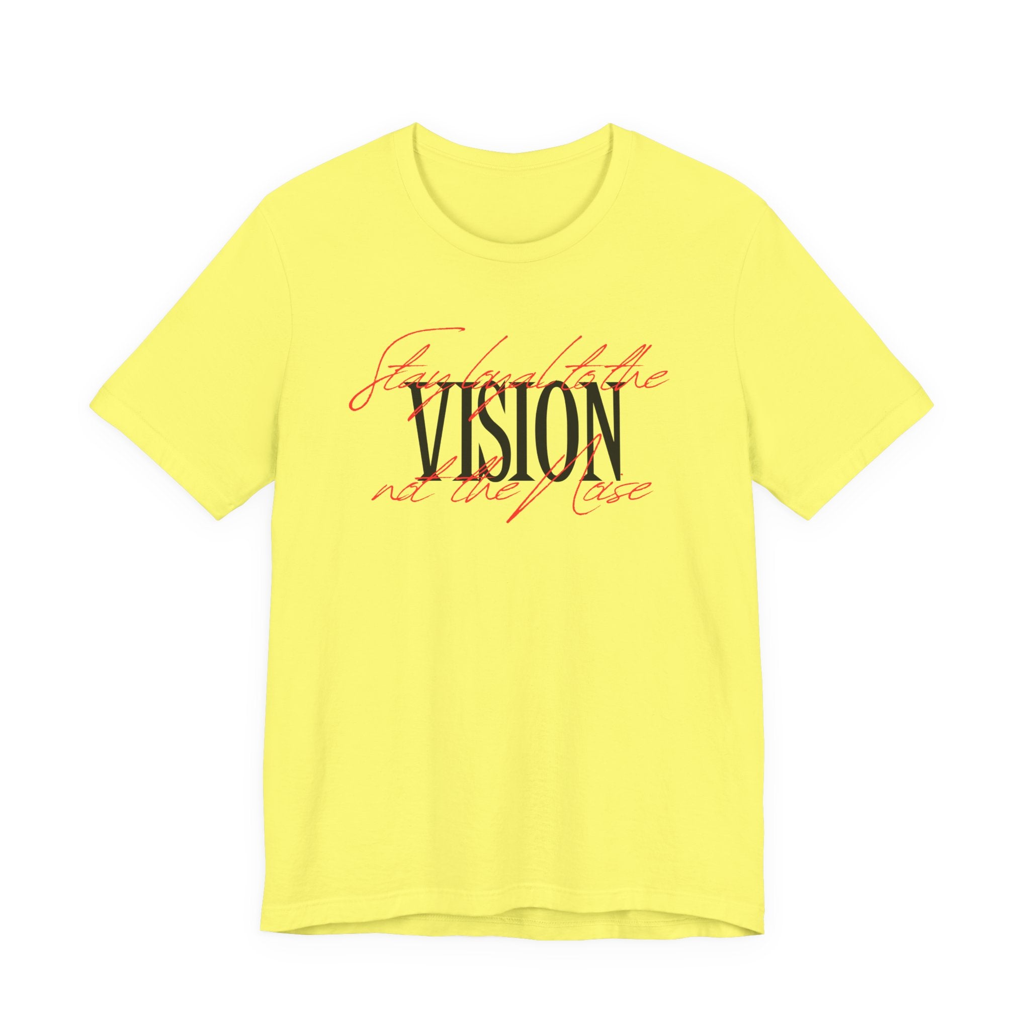 "Focus the Vision" Inspirational Graphic T‑Shirt