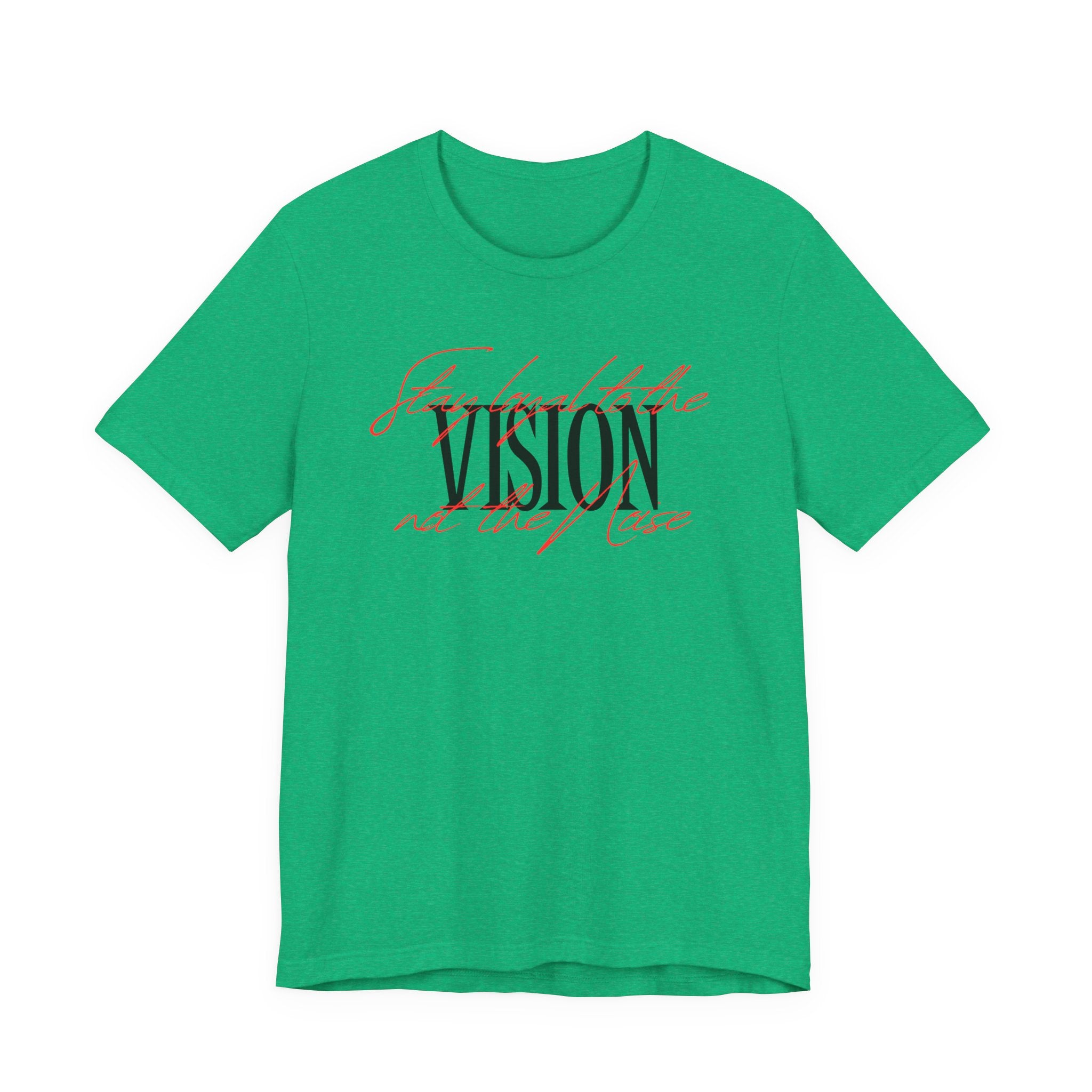 "Focus the Vision" Inspirational Graphic T‑Shirt