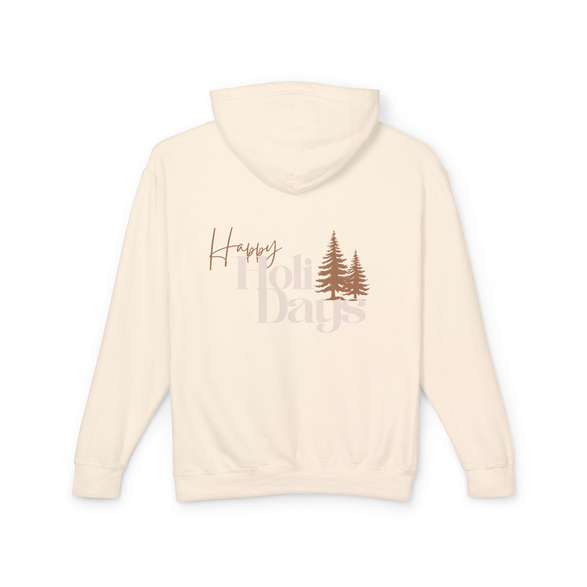 Happy Holidays Pinecone Hoodie