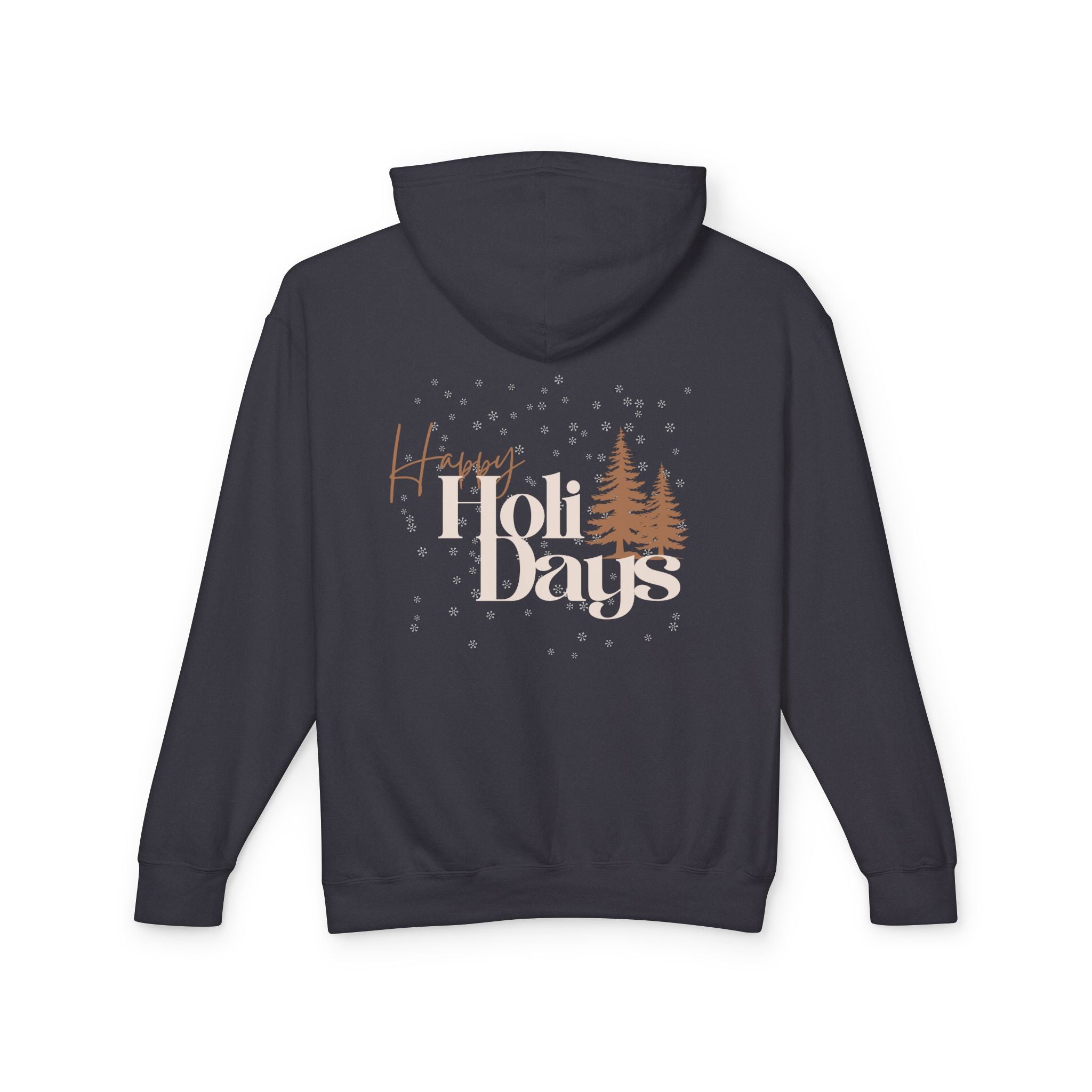 Happy Holidays Pinecone Hoodie