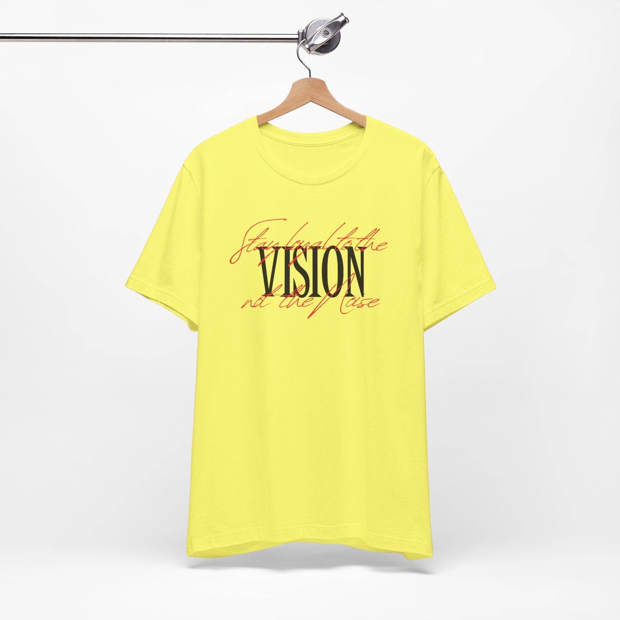 "Focus the Vision" Inspirational Graphic T‑Shirt