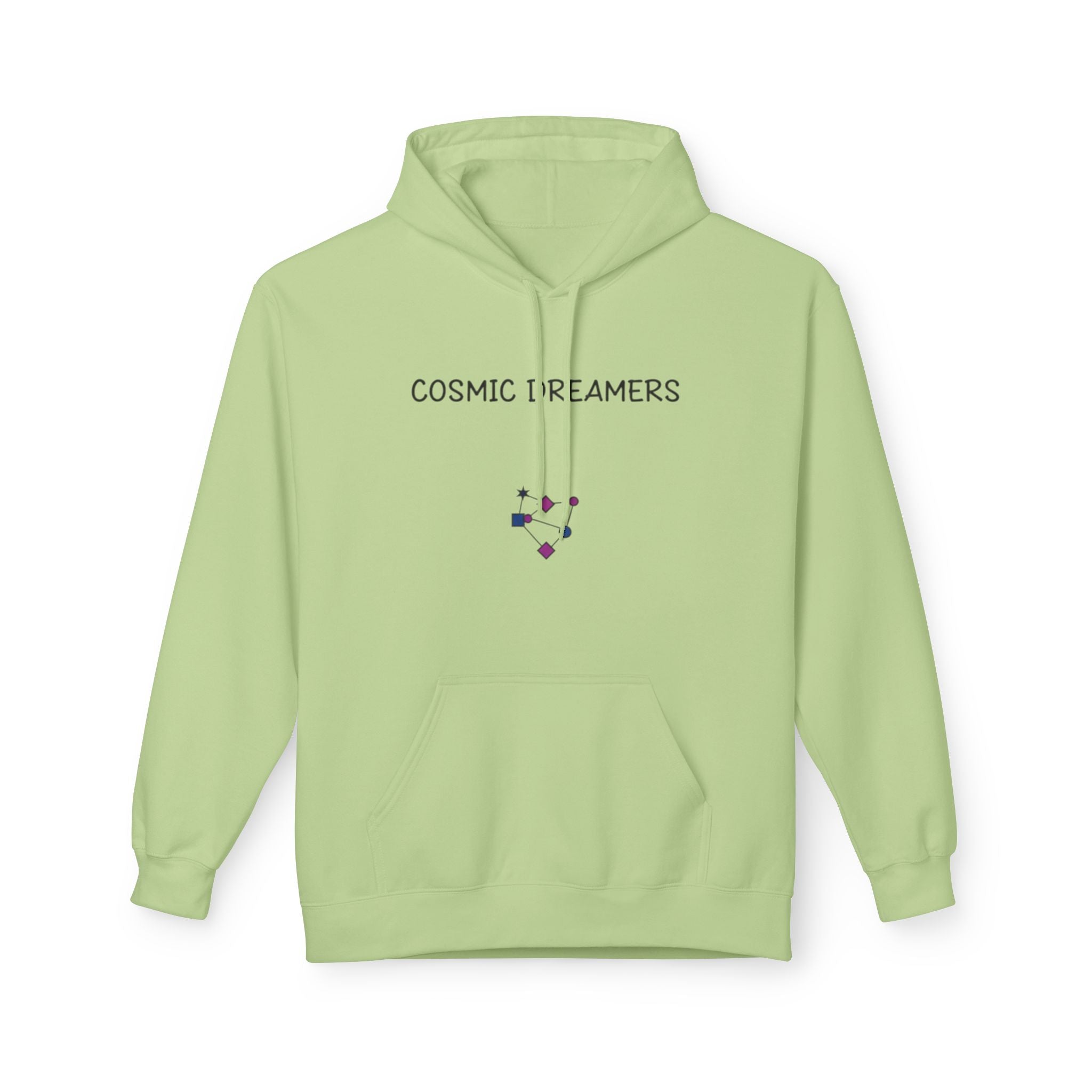Cosmic Dreamers Hoodie | Night Sky Triptych, Stars, Moon