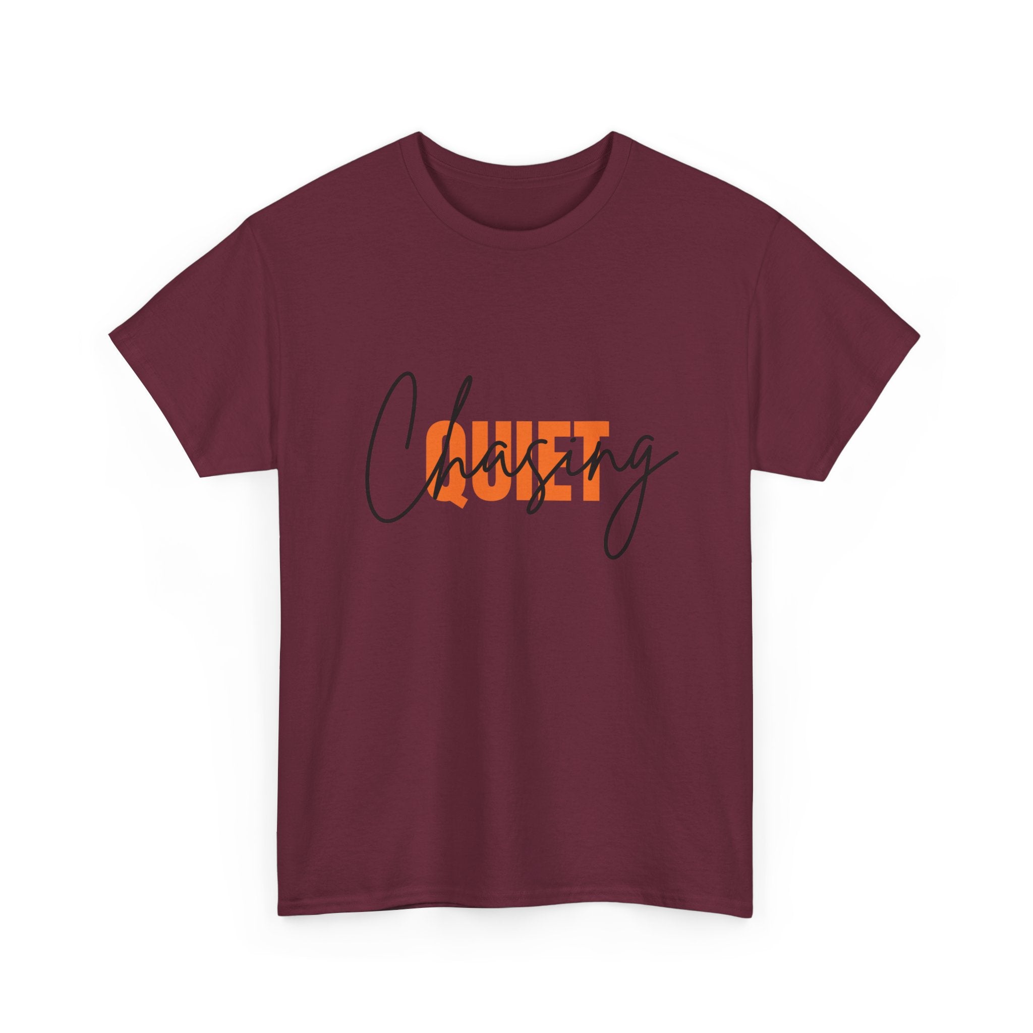Quiet Hustle Tee — "Power doesn’t announce itself" Motivational Graphic Shirt
