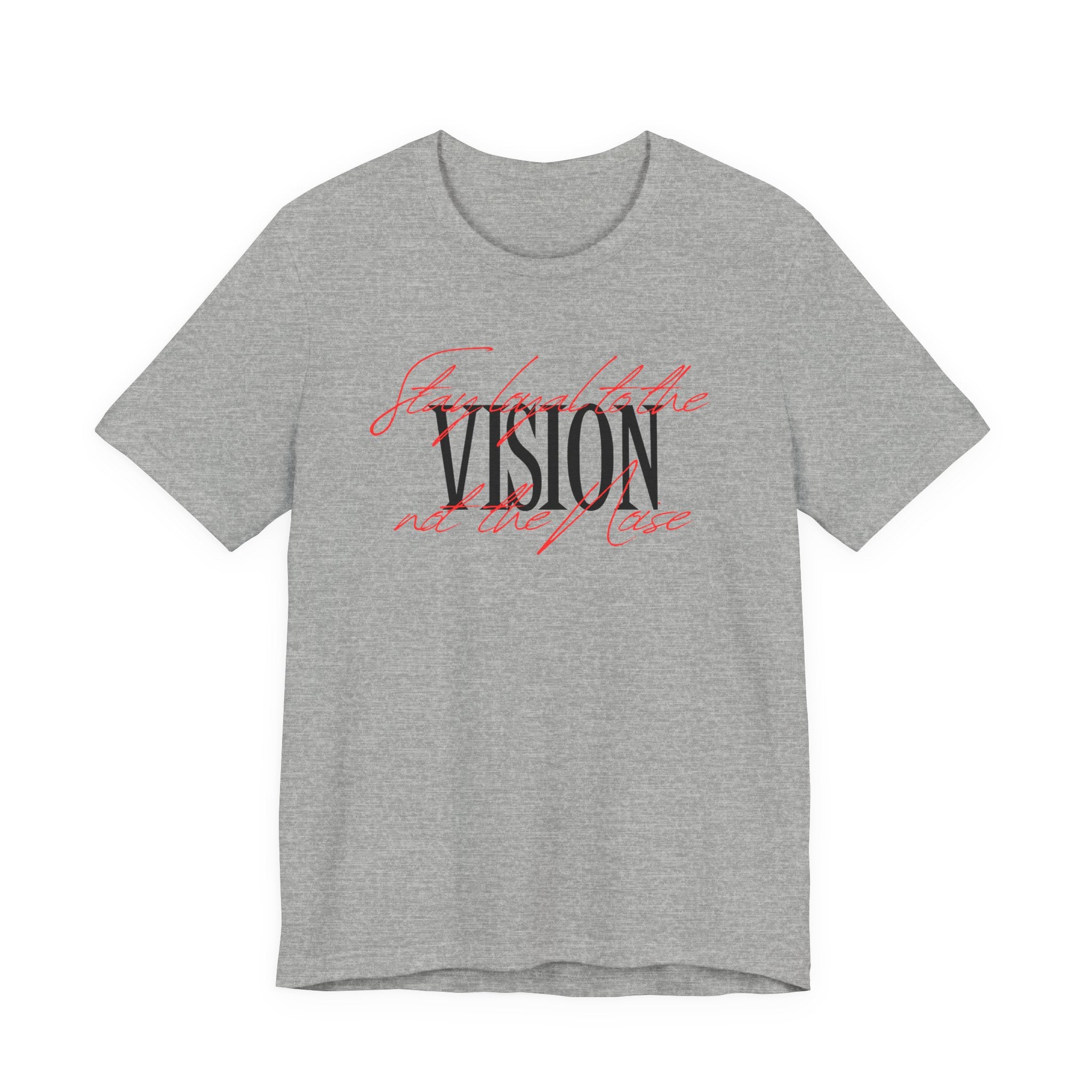 "Focus the Vision" Inspirational Graphic T‑Shirt