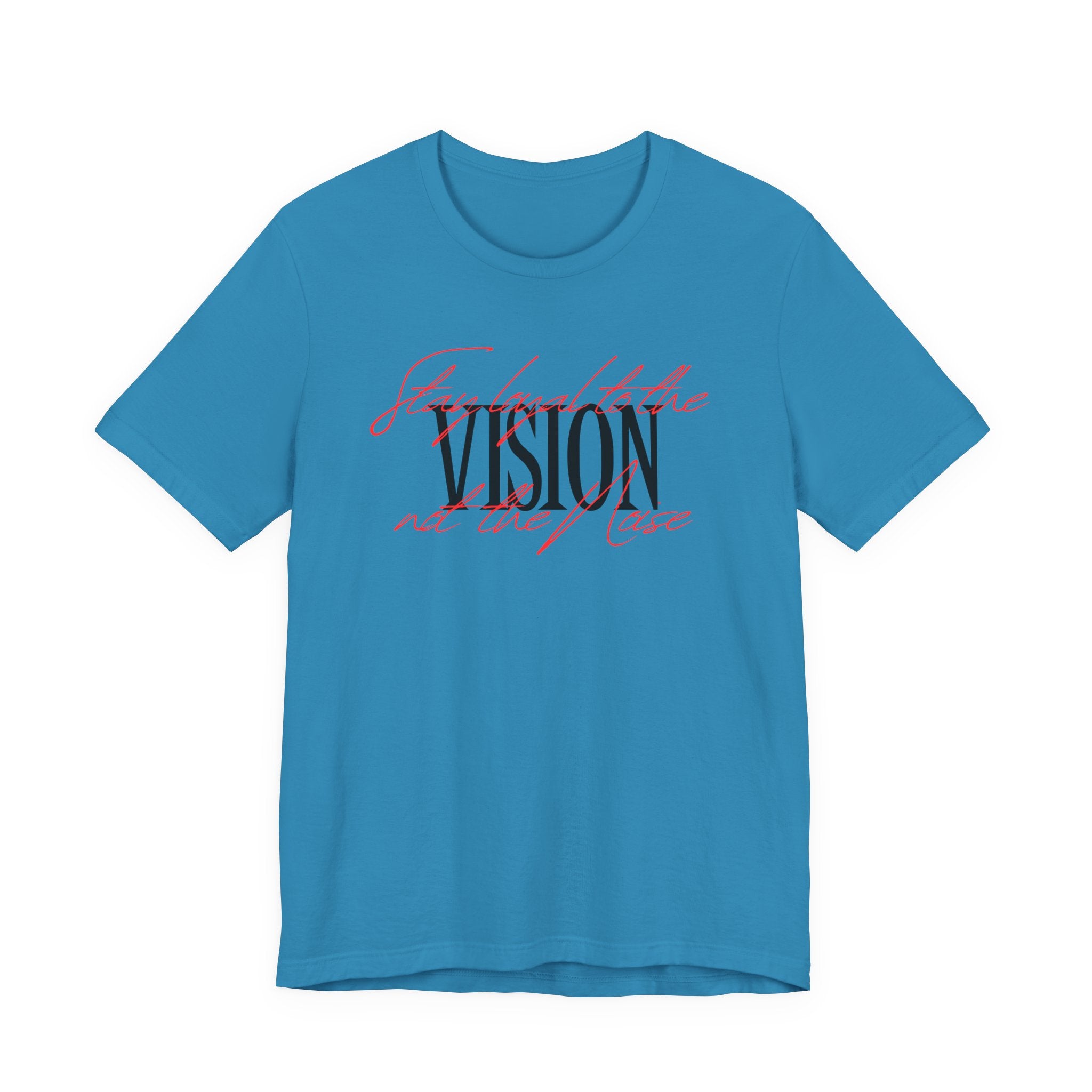 "Focus the Vision" Inspirational Graphic T‑Shirt