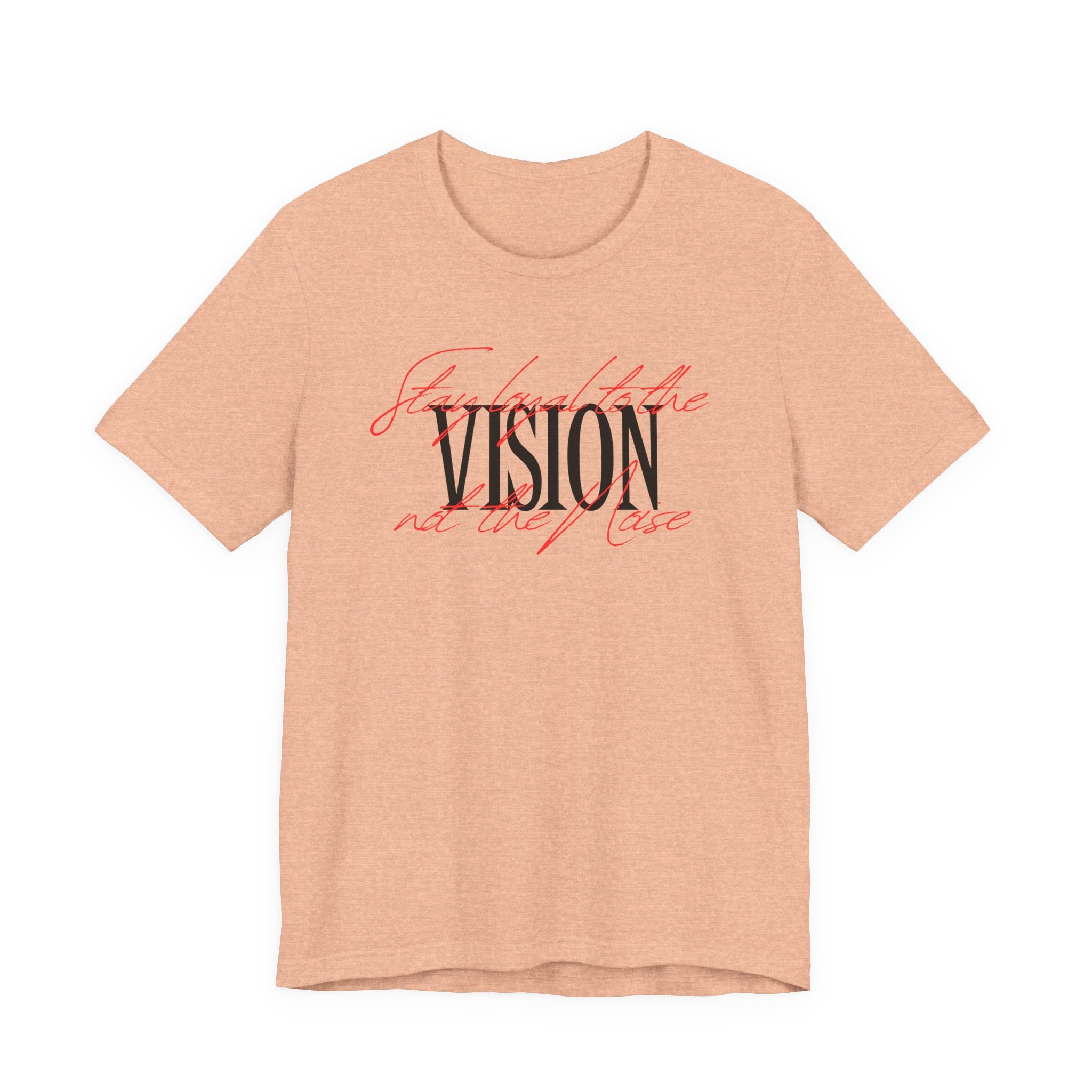 "Focus the Vision" Inspirational Graphic T‑Shirt