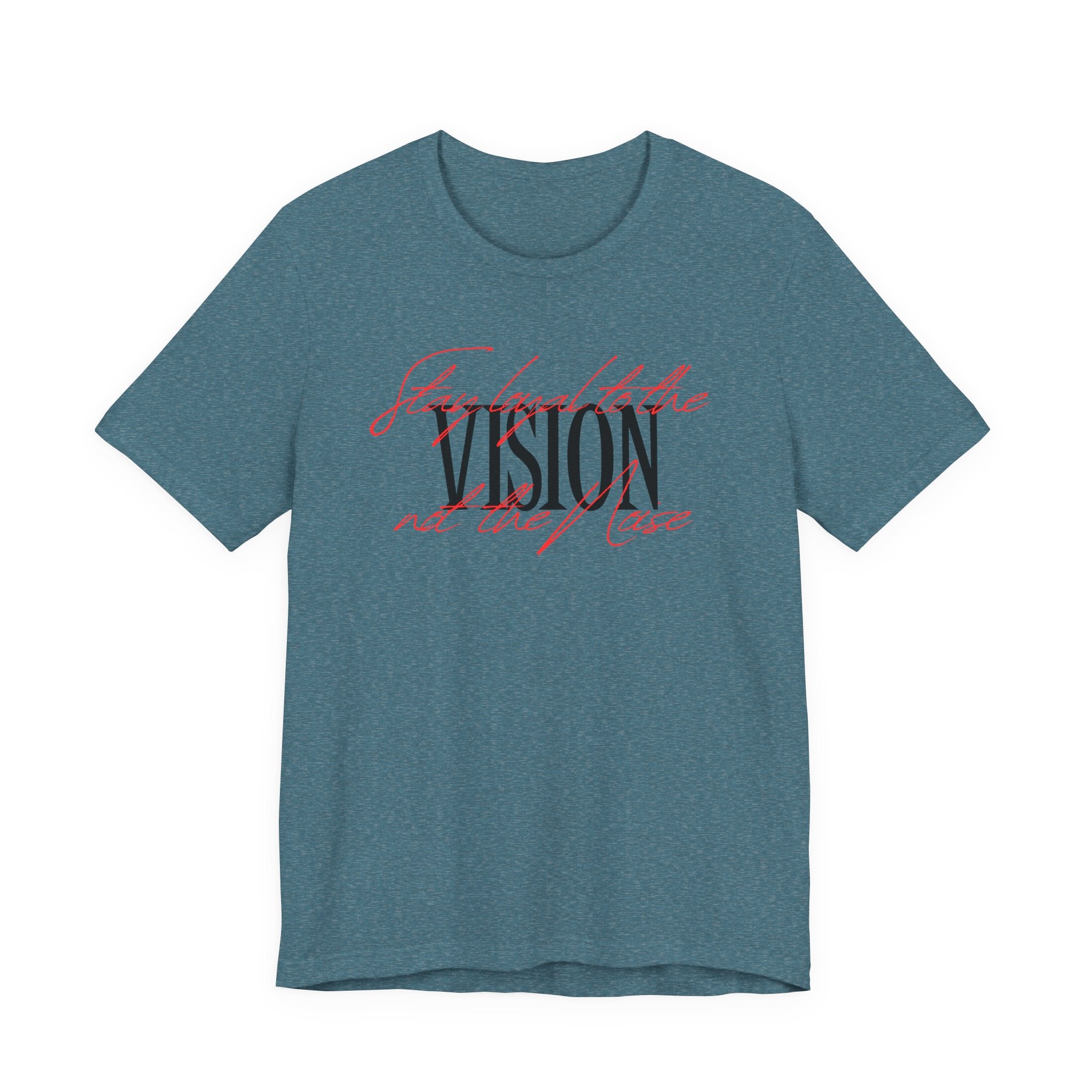 "Focus the Vision" Inspirational Graphic T‑Shirt