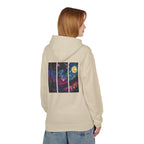 Cosmic Dreamers Hoodie | Night Sky Triptych, Stars, Moon