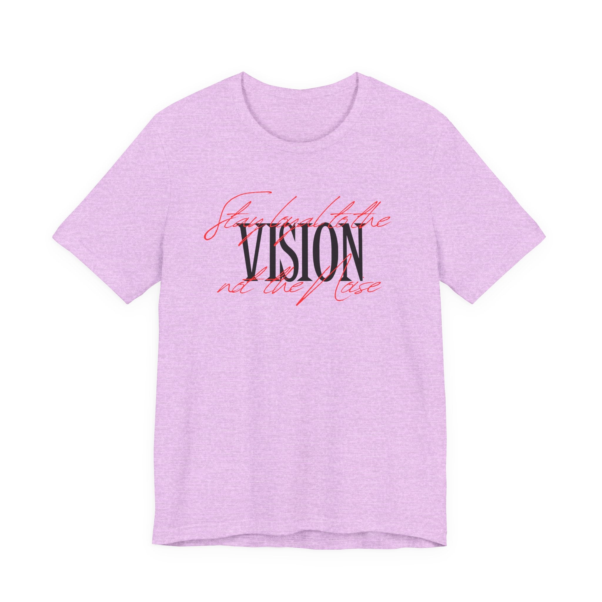 "Focus the Vision" Inspirational Graphic T‑Shirt