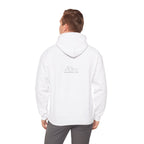 Mountain Sunset Hoodie — "Wander More, Worry Less" Outdoor Graphic Hoodie