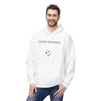 Cosmic Dreamers Hoodie | Night Sky Triptych, Stars, Moon