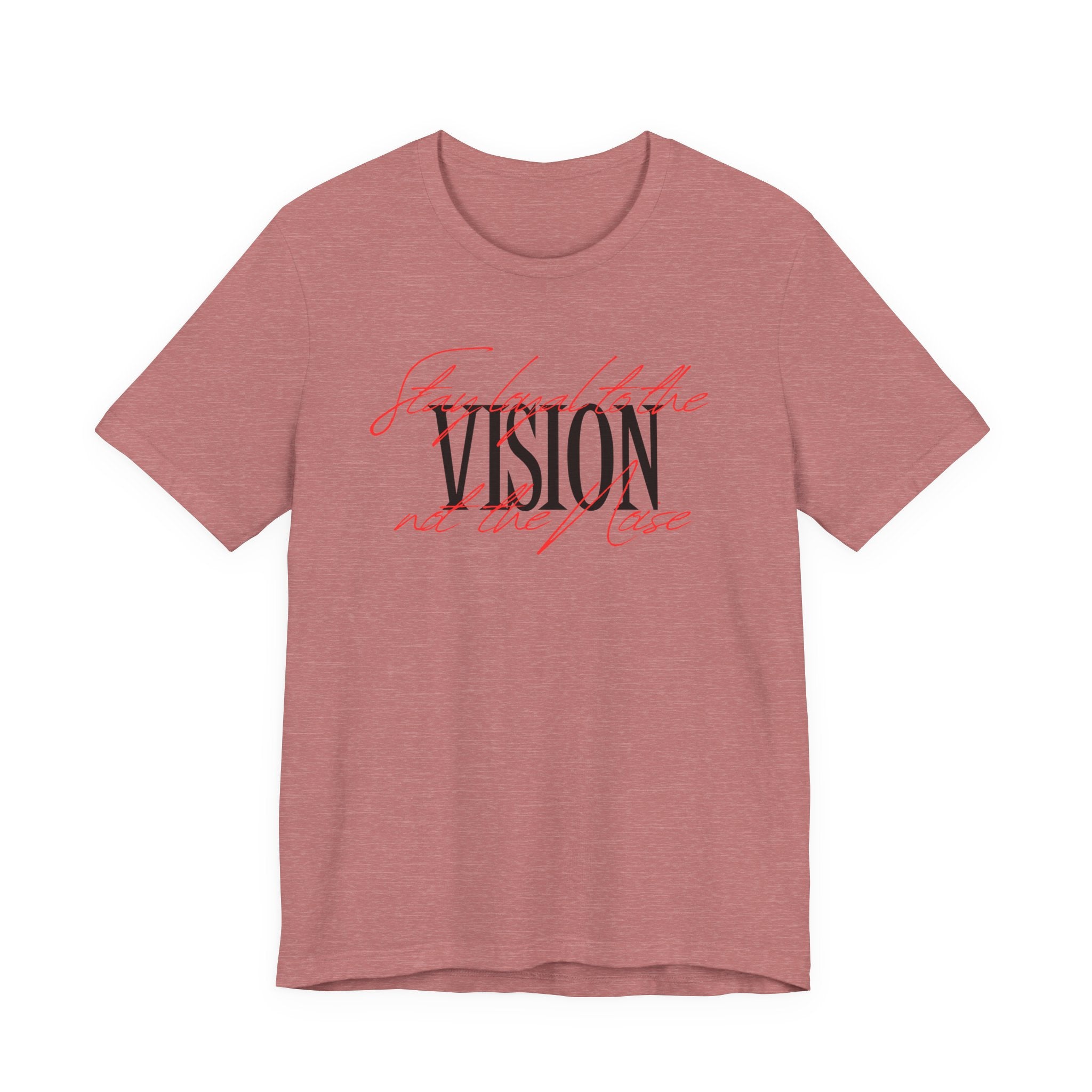 "Focus the Vision" Inspirational Graphic T‑Shirt