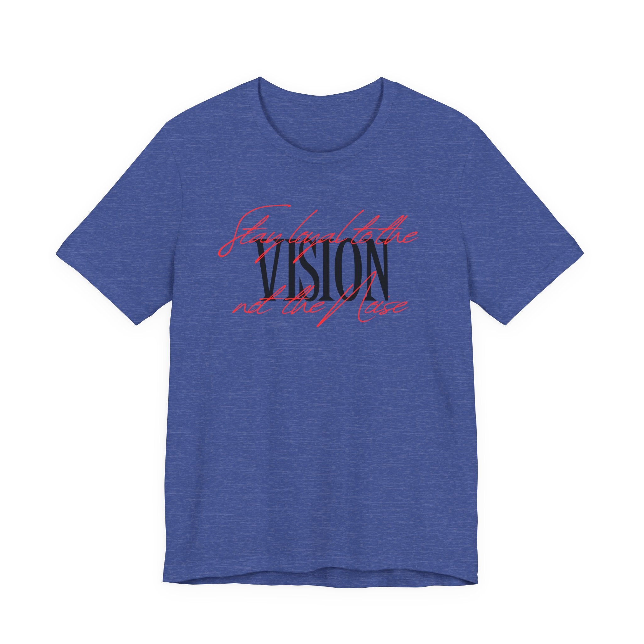 "Focus the Vision" Inspirational Graphic T‑Shirt