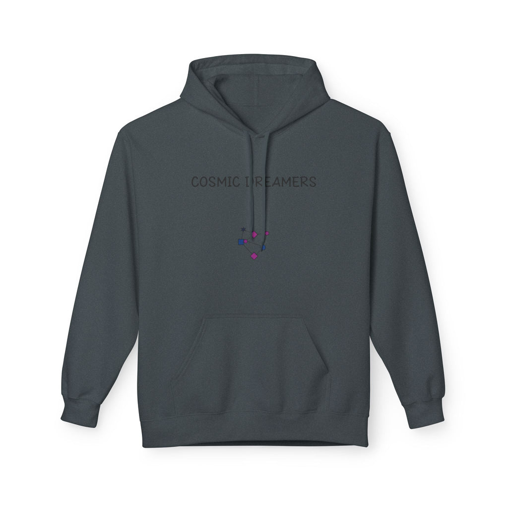 Cosmic Dreamers Hoodie | Night Sky Triptych, Stars, Moon